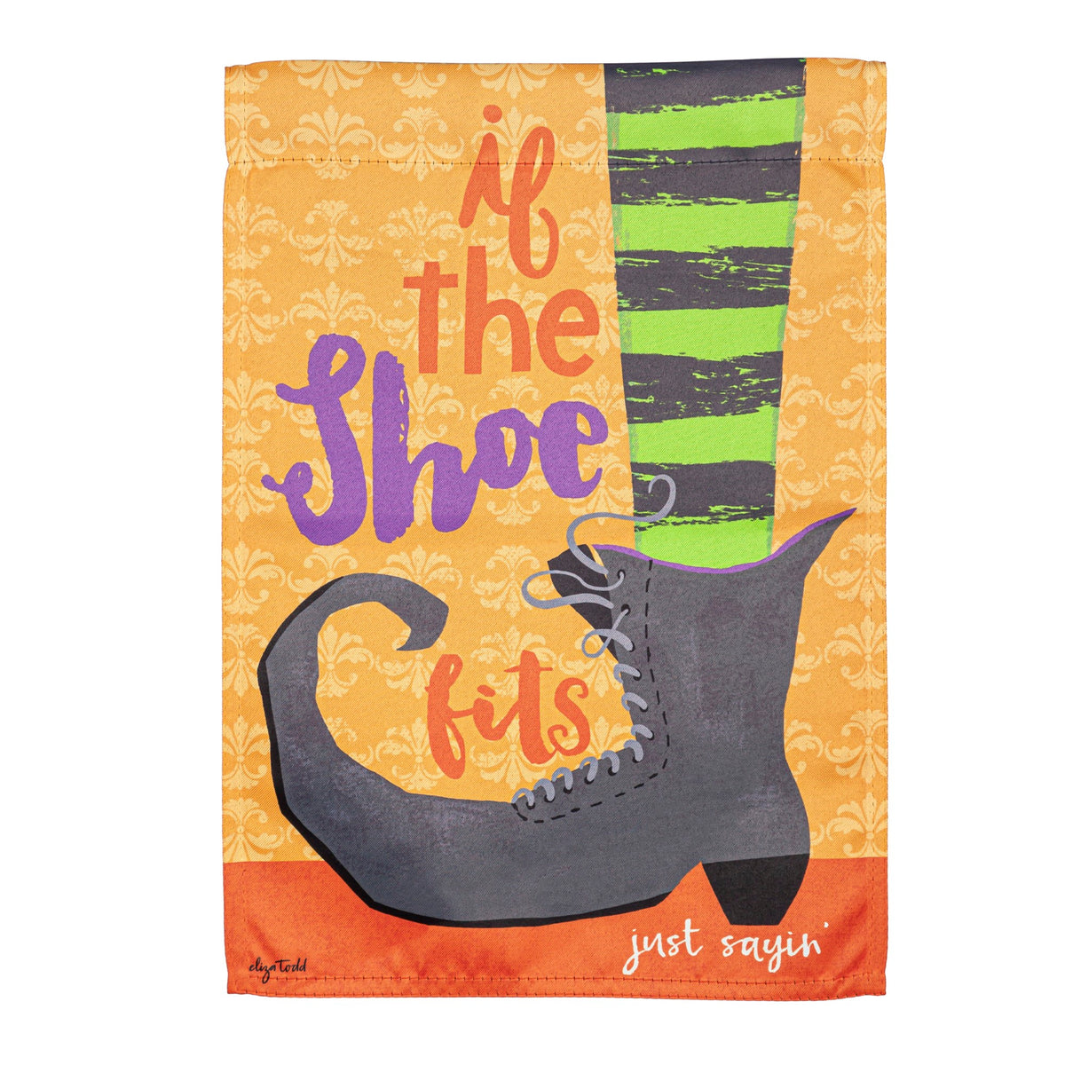Garden Flag Fall Shoe Fits