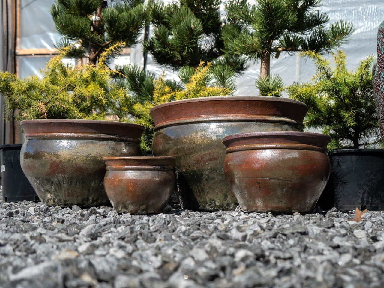 Pottery Rustic Planter LG