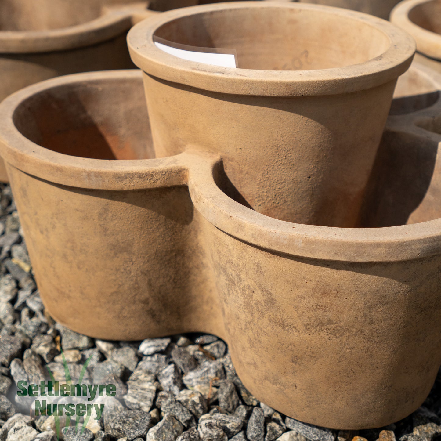 Pottery Trio Pocket Planter